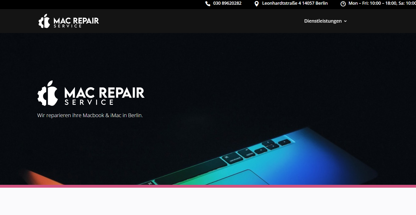 macrepairservice website project